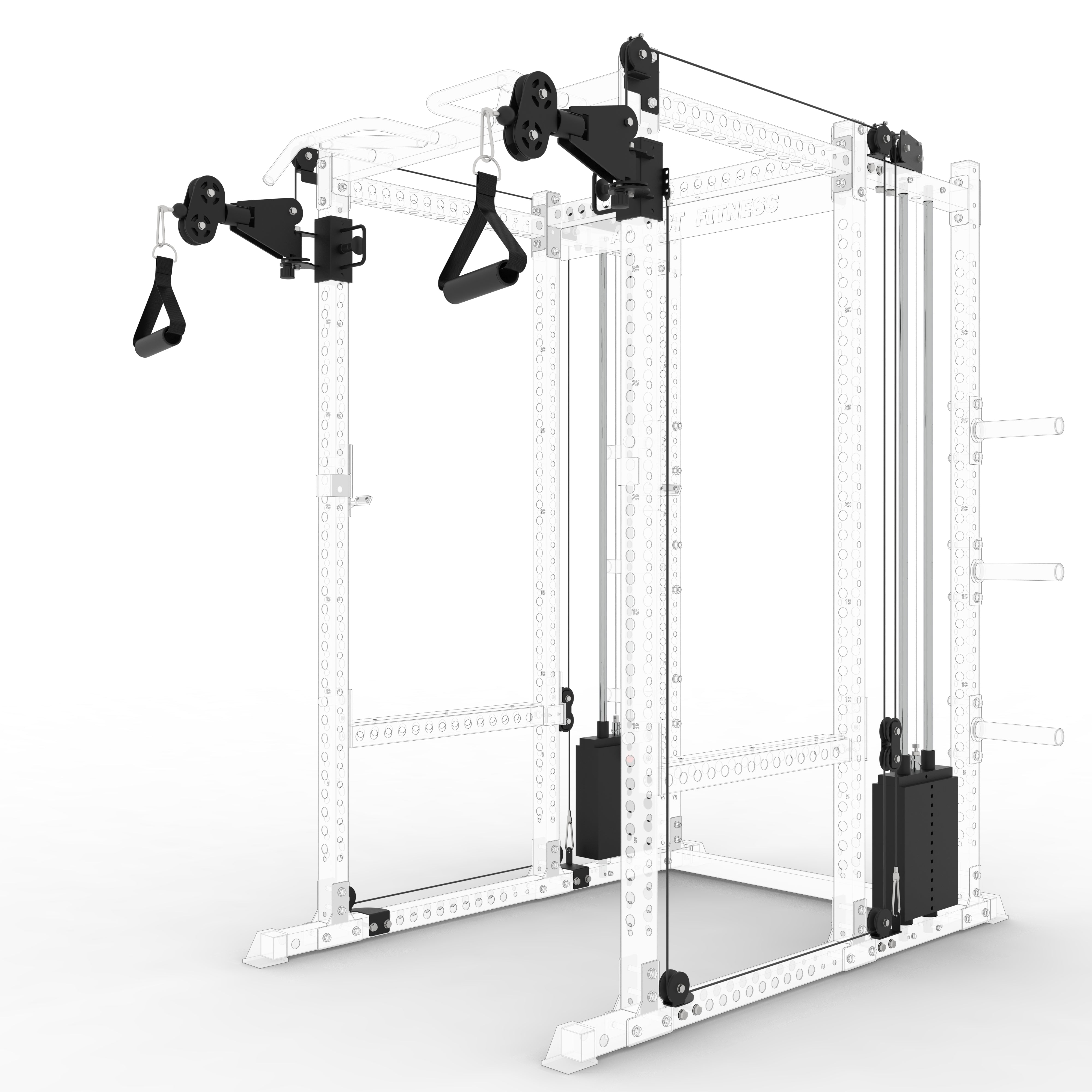 Smith Machine Elite Addict Fitness Avec / Avec Plusieurs Choix D’Attachement - Fitness Dépôt +